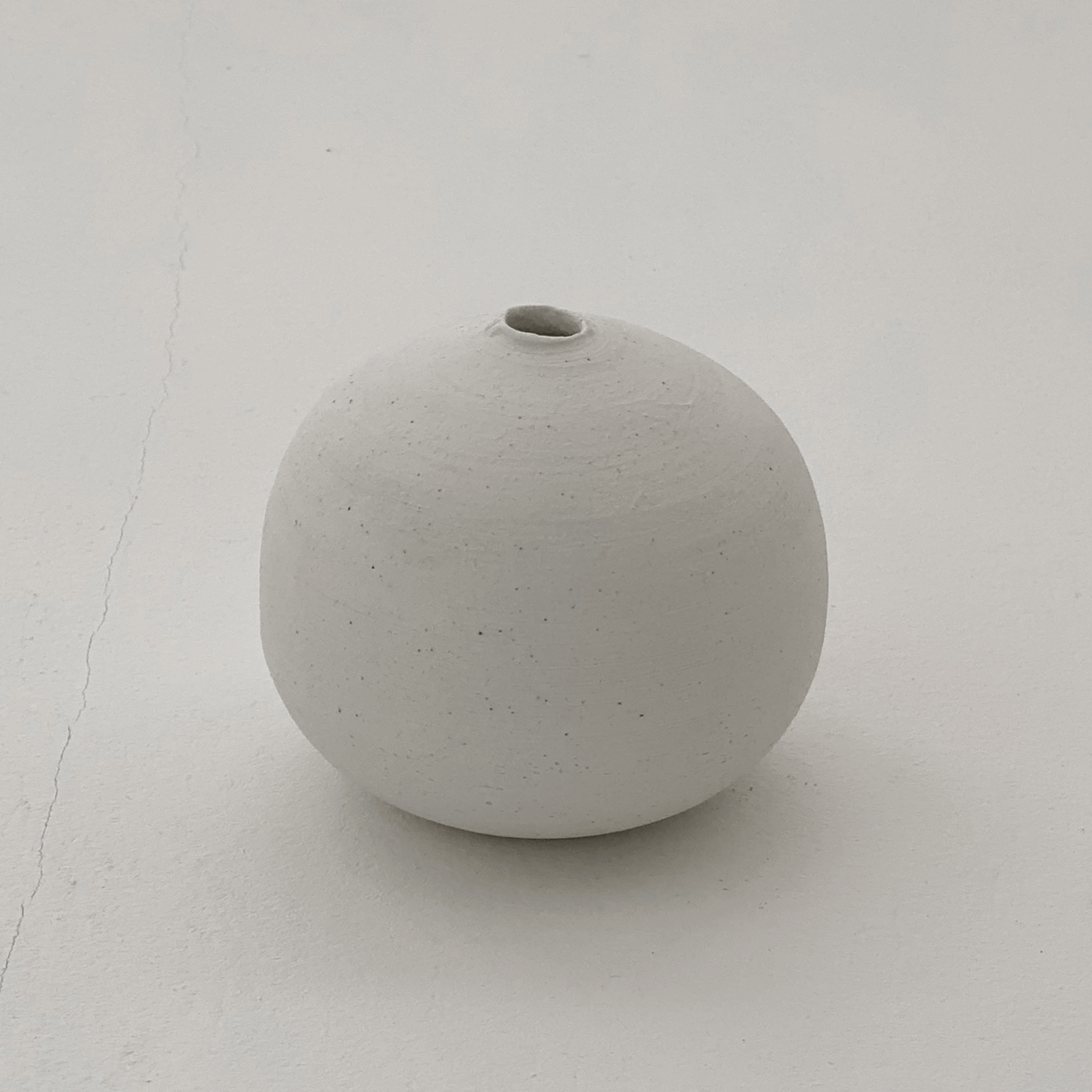 白瓷 一輪挿 #1