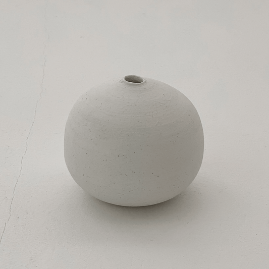 白瓷 一輪挿 #1